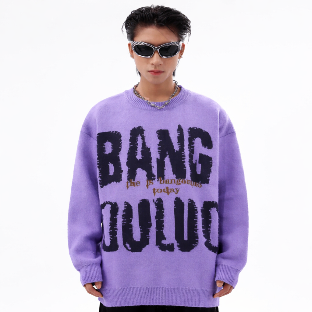 BANG Graphic Knit Sweater