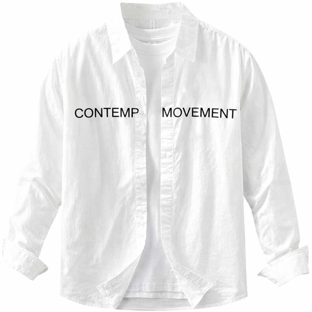 CONTEMP Script Shirt