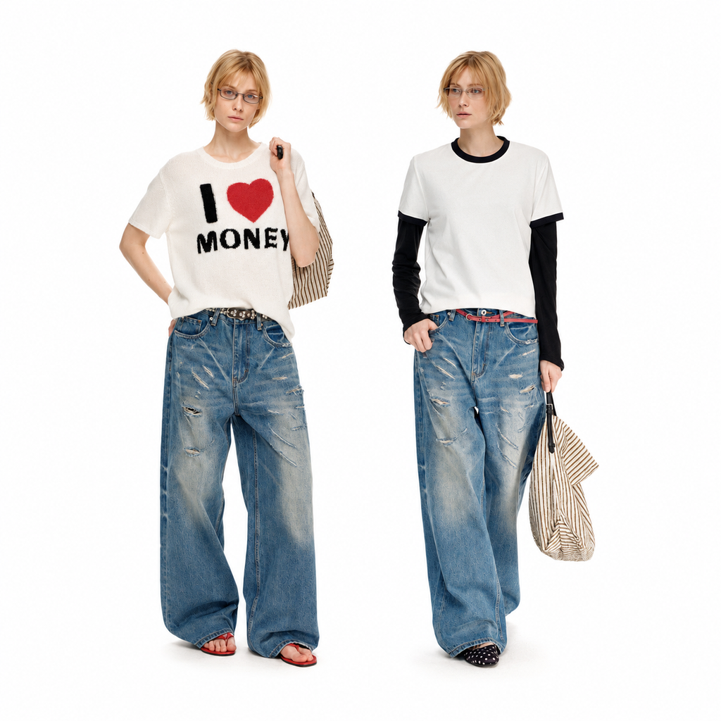 Blue Riot Vintage Jeans