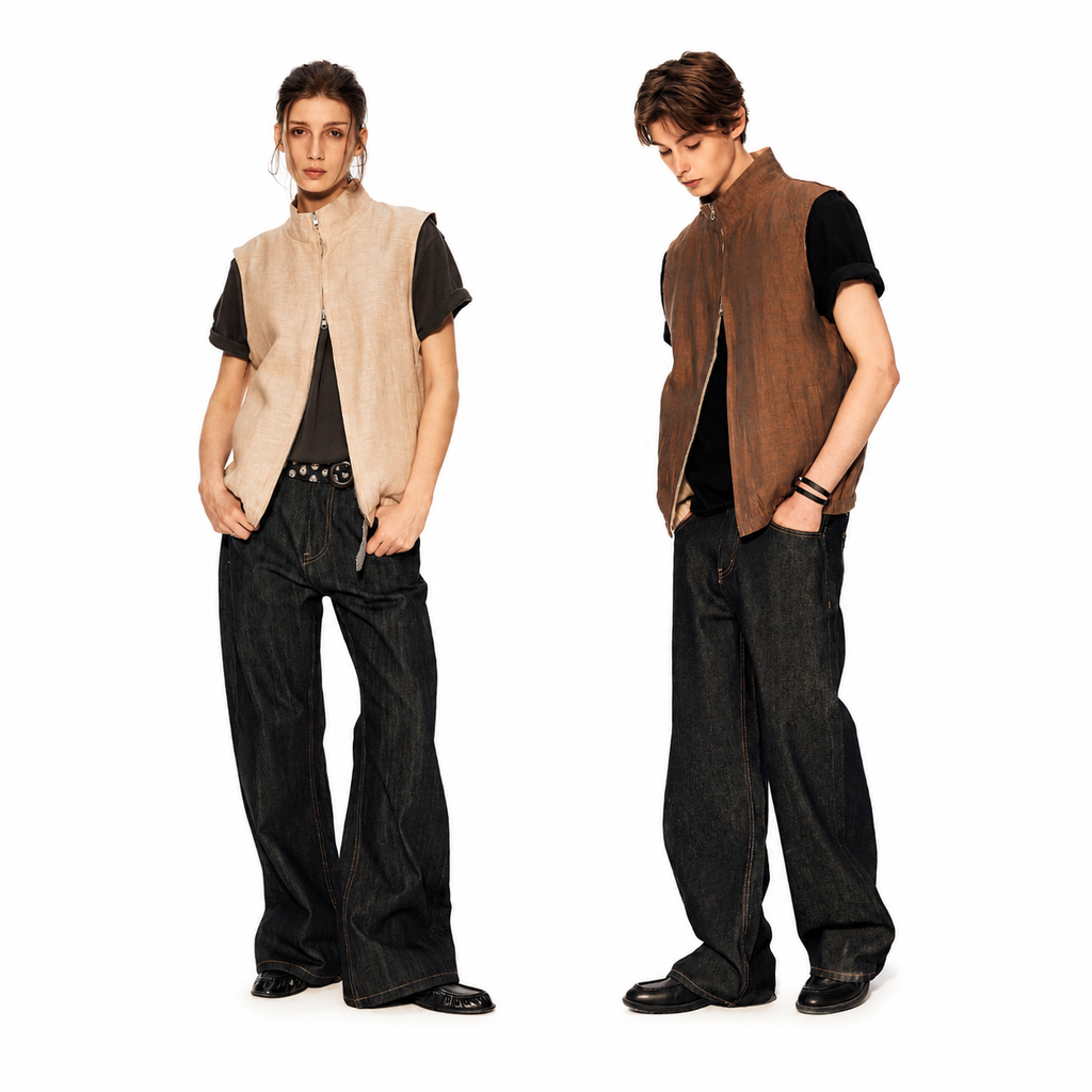 Nomad Linen Vest