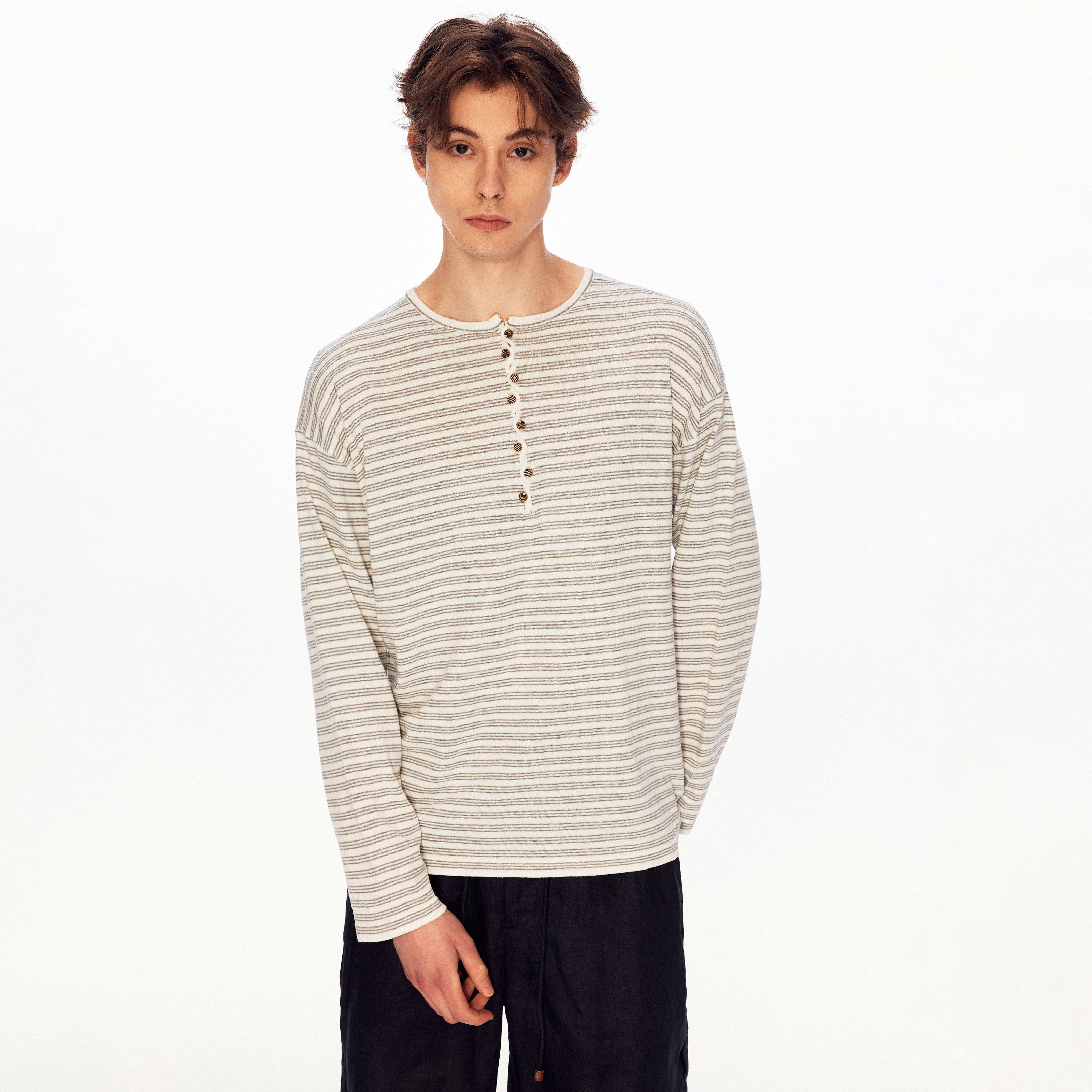 Harbor Stripe Henley