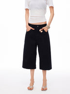 Anchor Cropped Denim