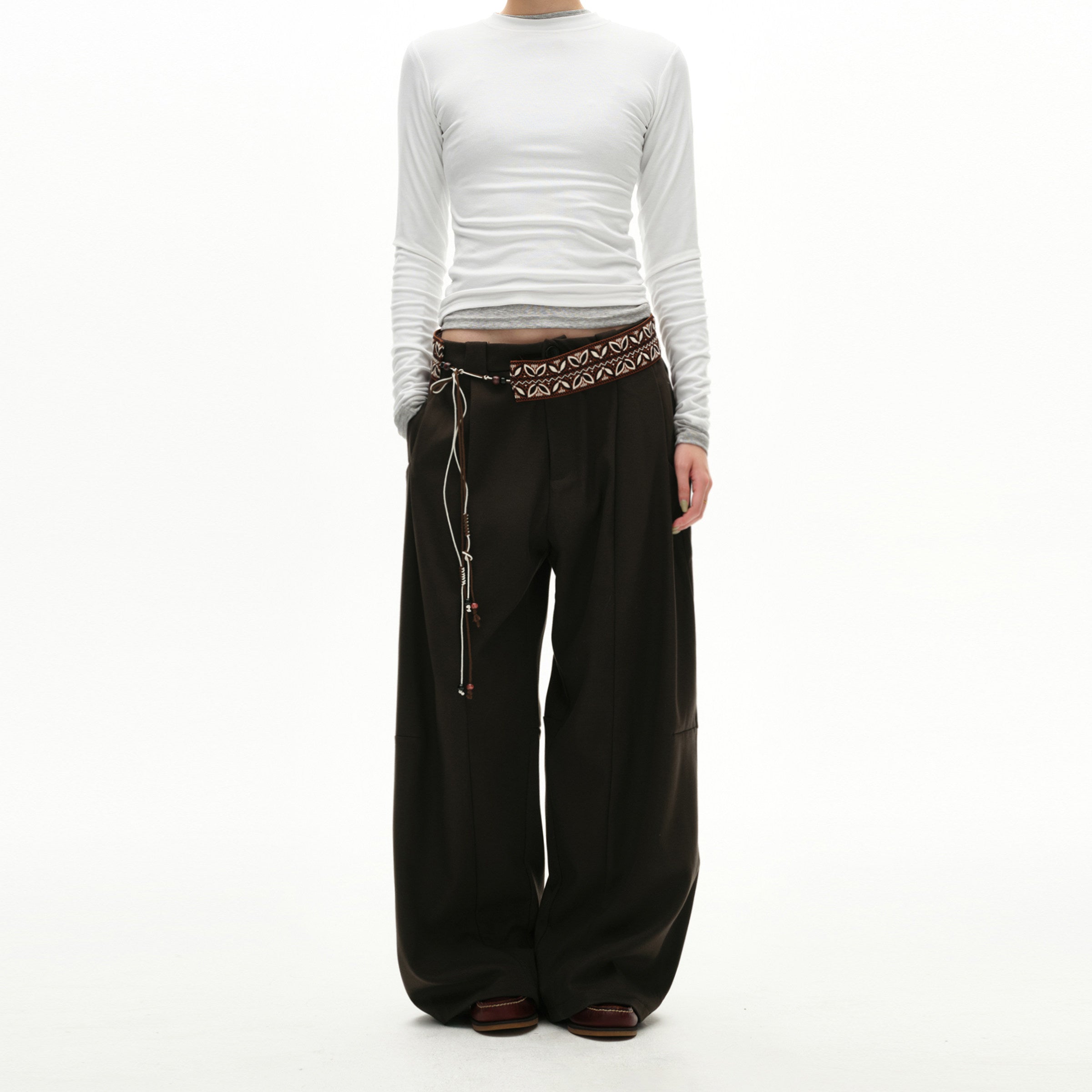 Noiré Drape Trousers