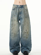 Studio Wash Wide Jeans