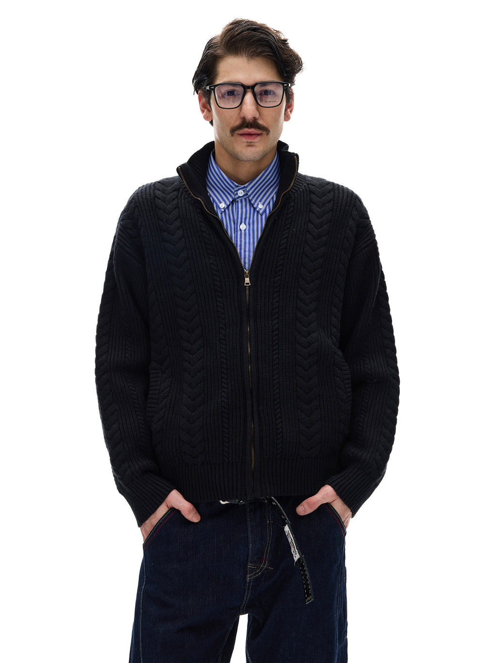 Riftline Cable Knit Sweater