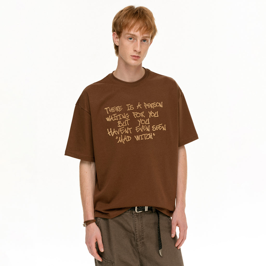 Verse Script Tee