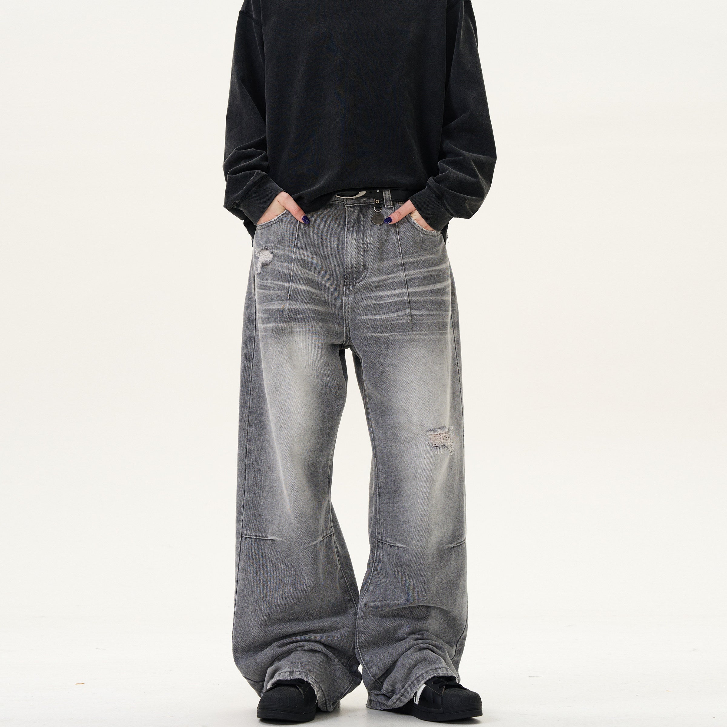 Washed Deconstruct Denim