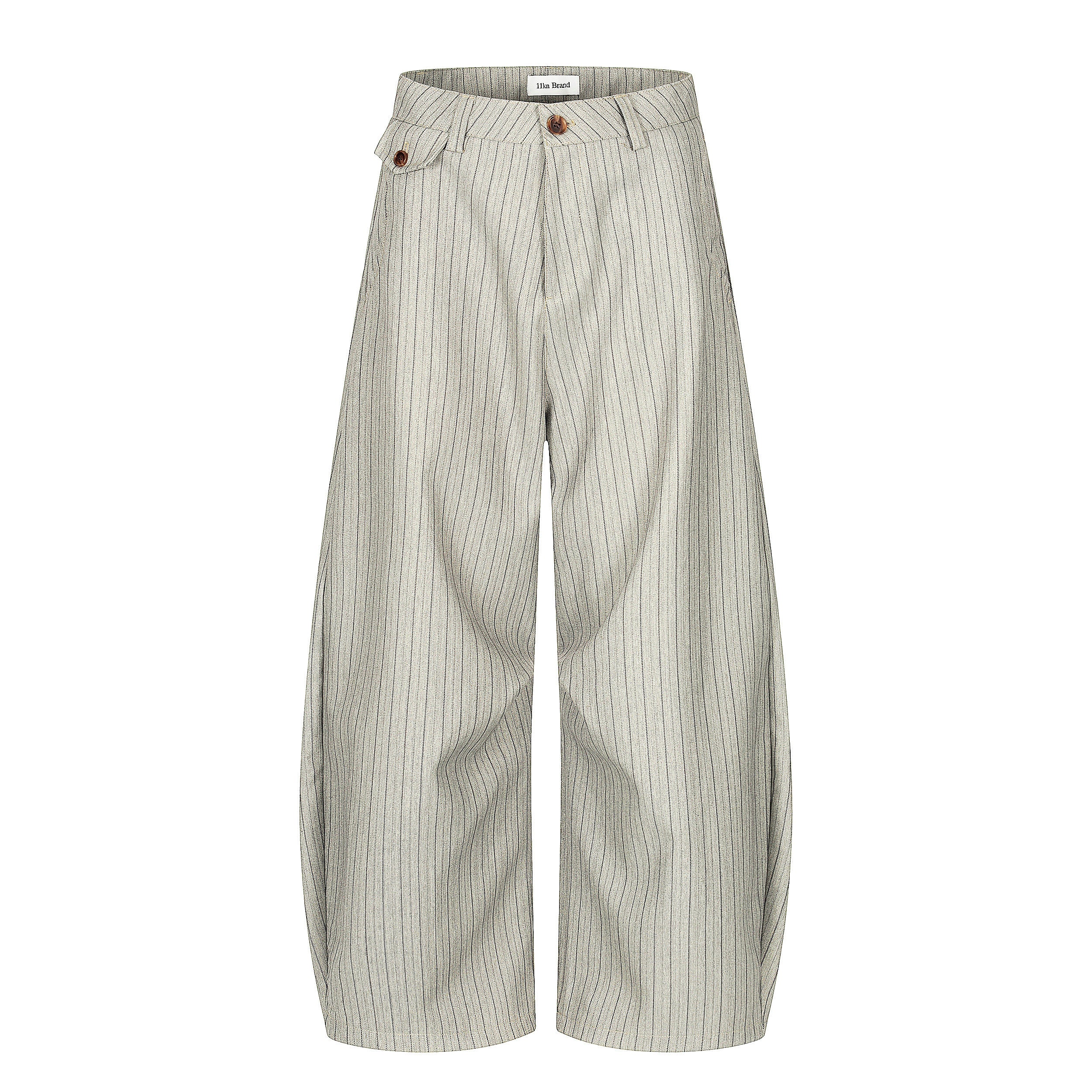 Atelier Striped Wide Leg Trousers