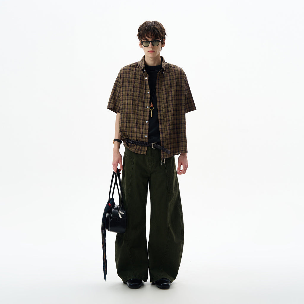Atelier Mocha Check Shirt