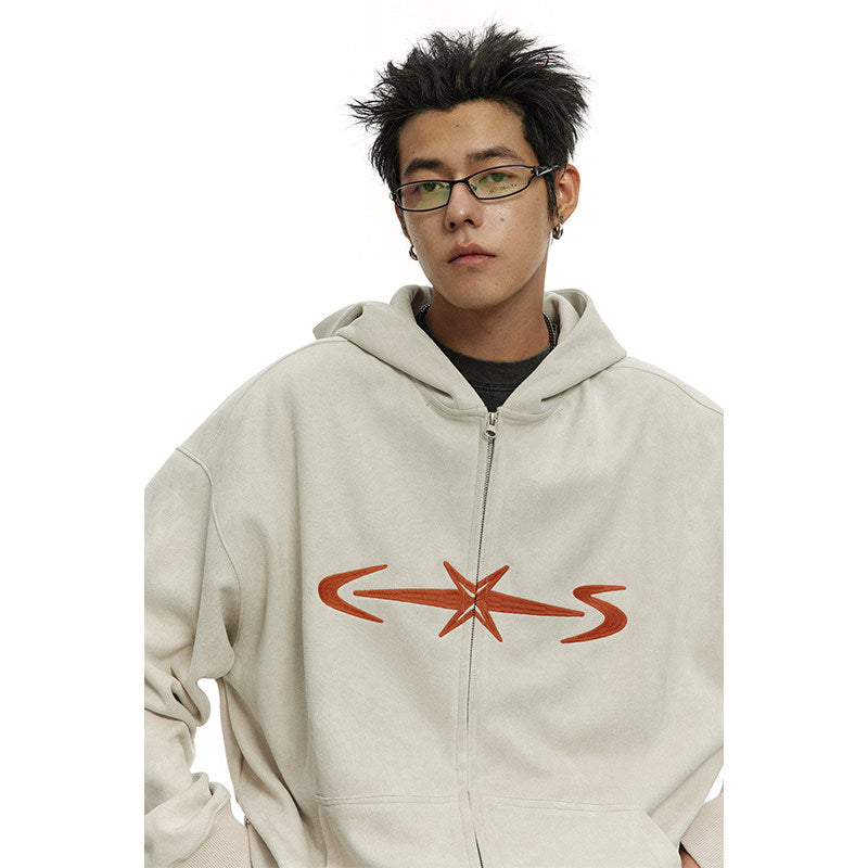 SuedeTouch Zip Hoodie