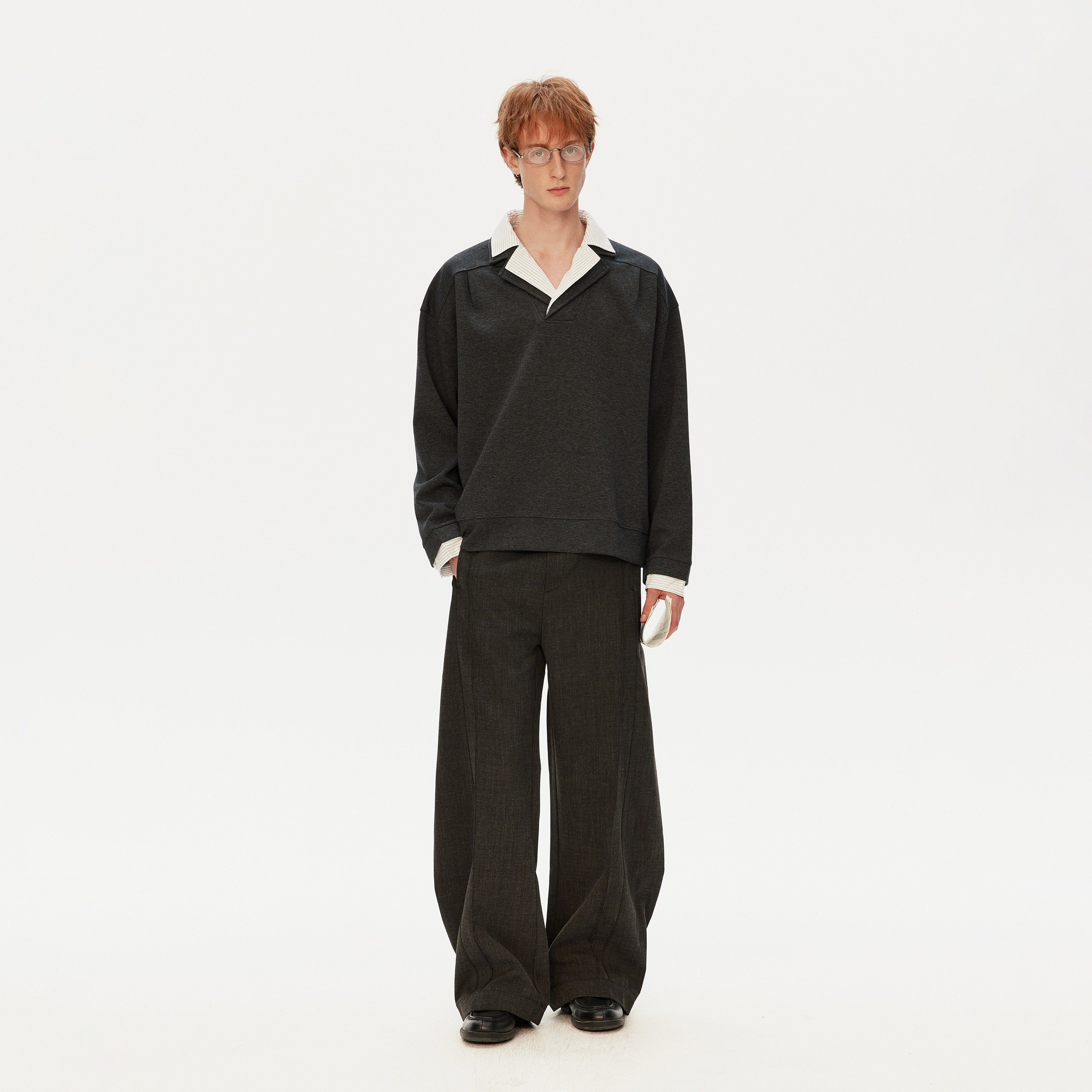Atelier Double Collar Long Sleeve