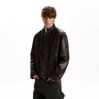 Café Leather Jacket