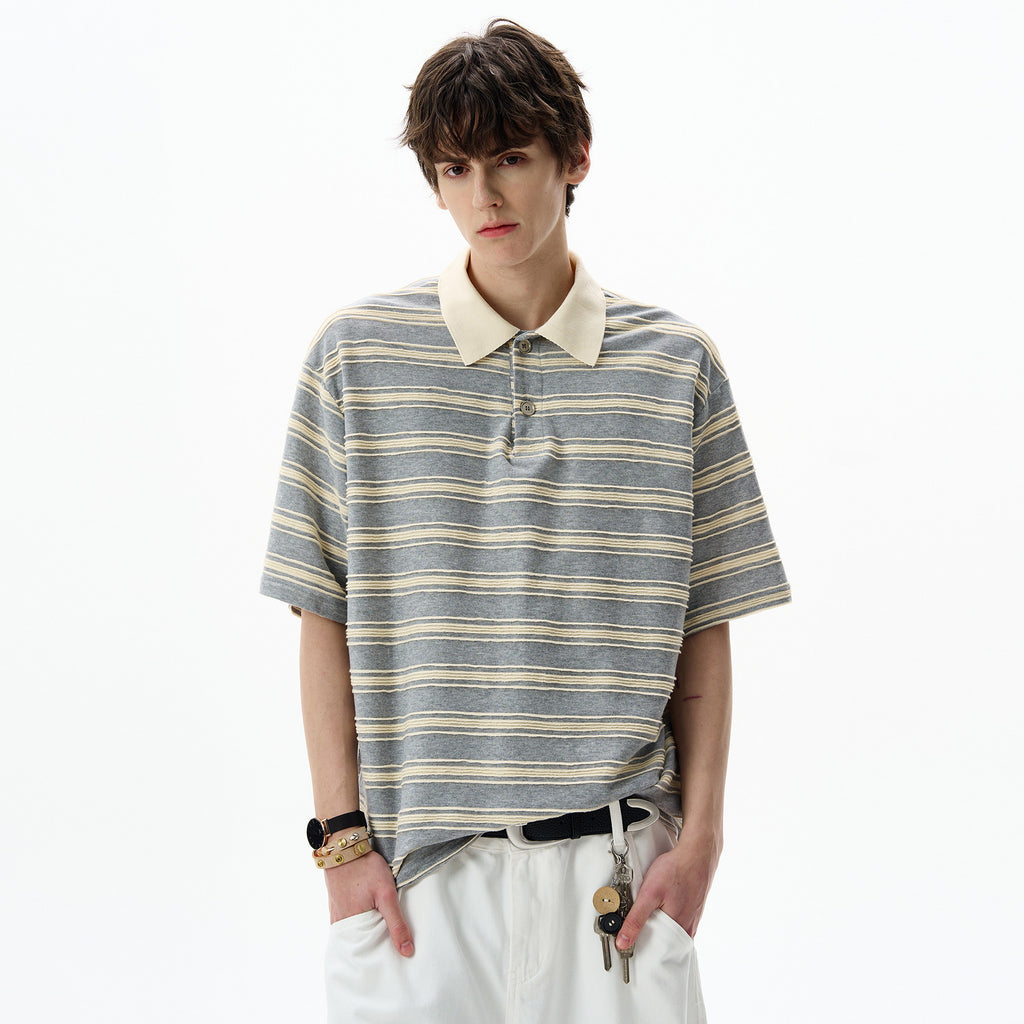 Montere Stripe Polo