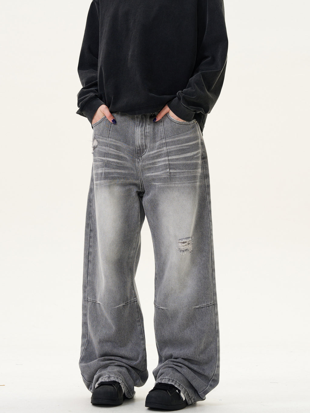 Washed Deconstruct Denim