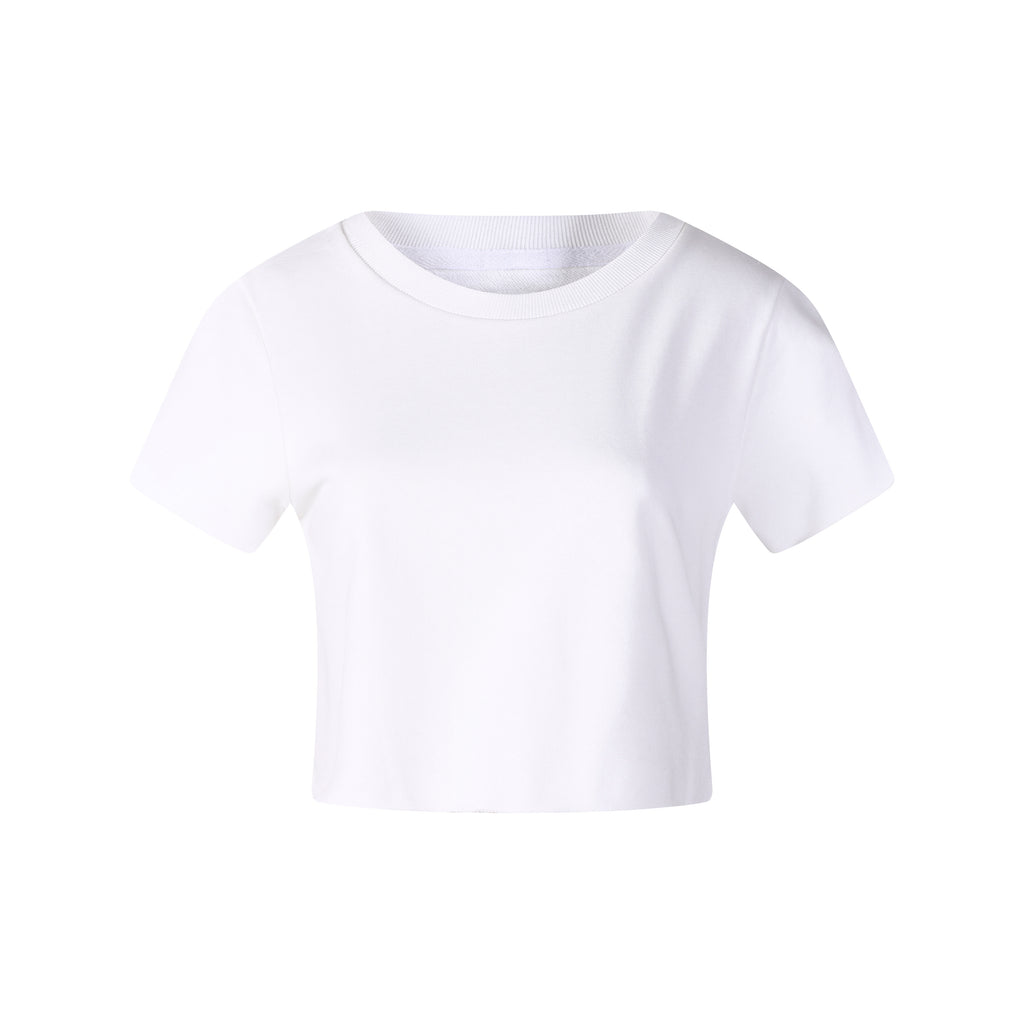 Halo Raw Crop Tee
