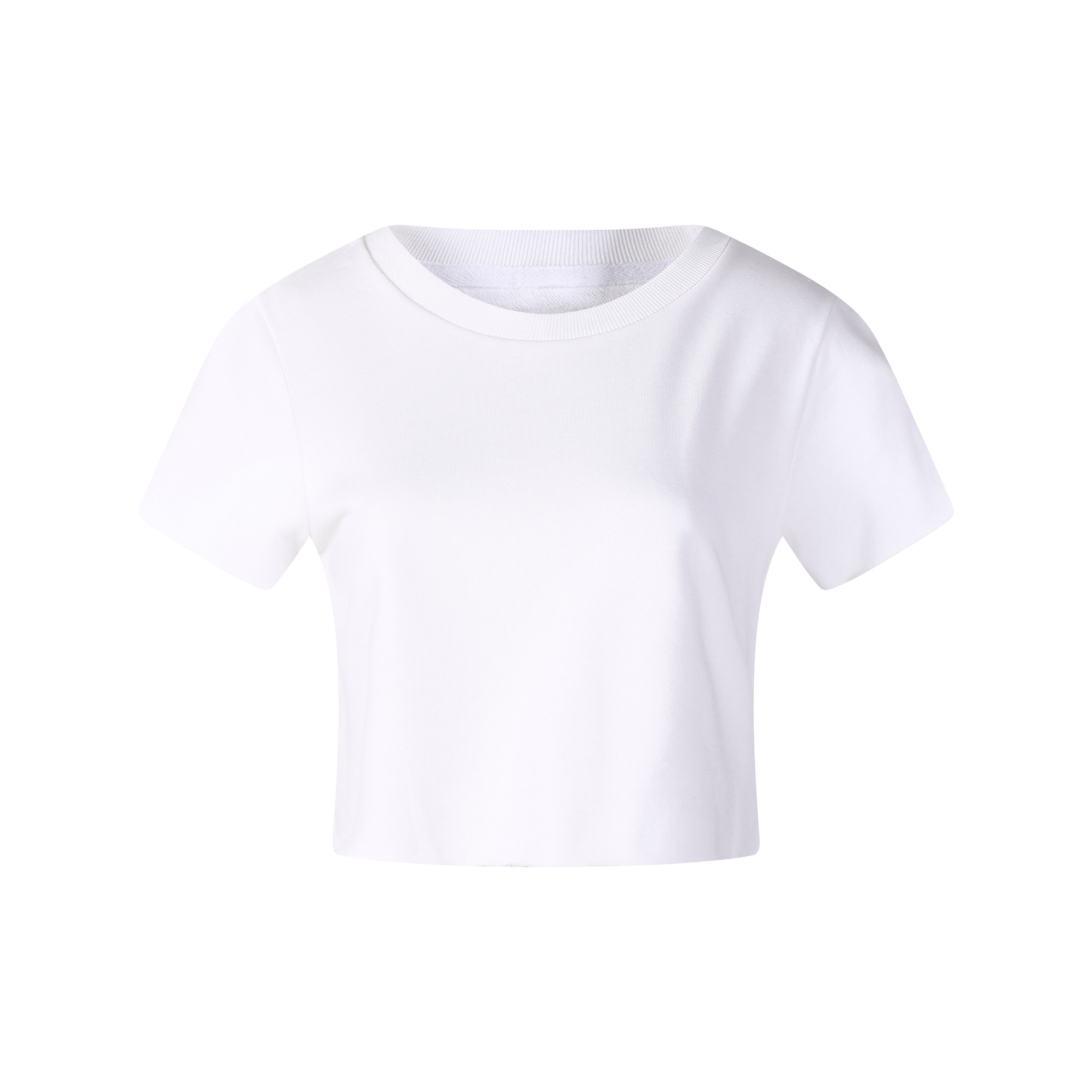 Halo Raw Crop Tee