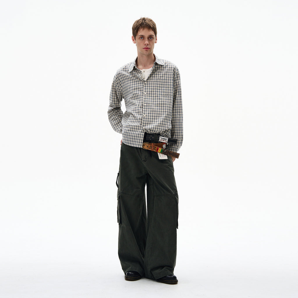 Atelier Plaid Button-Up