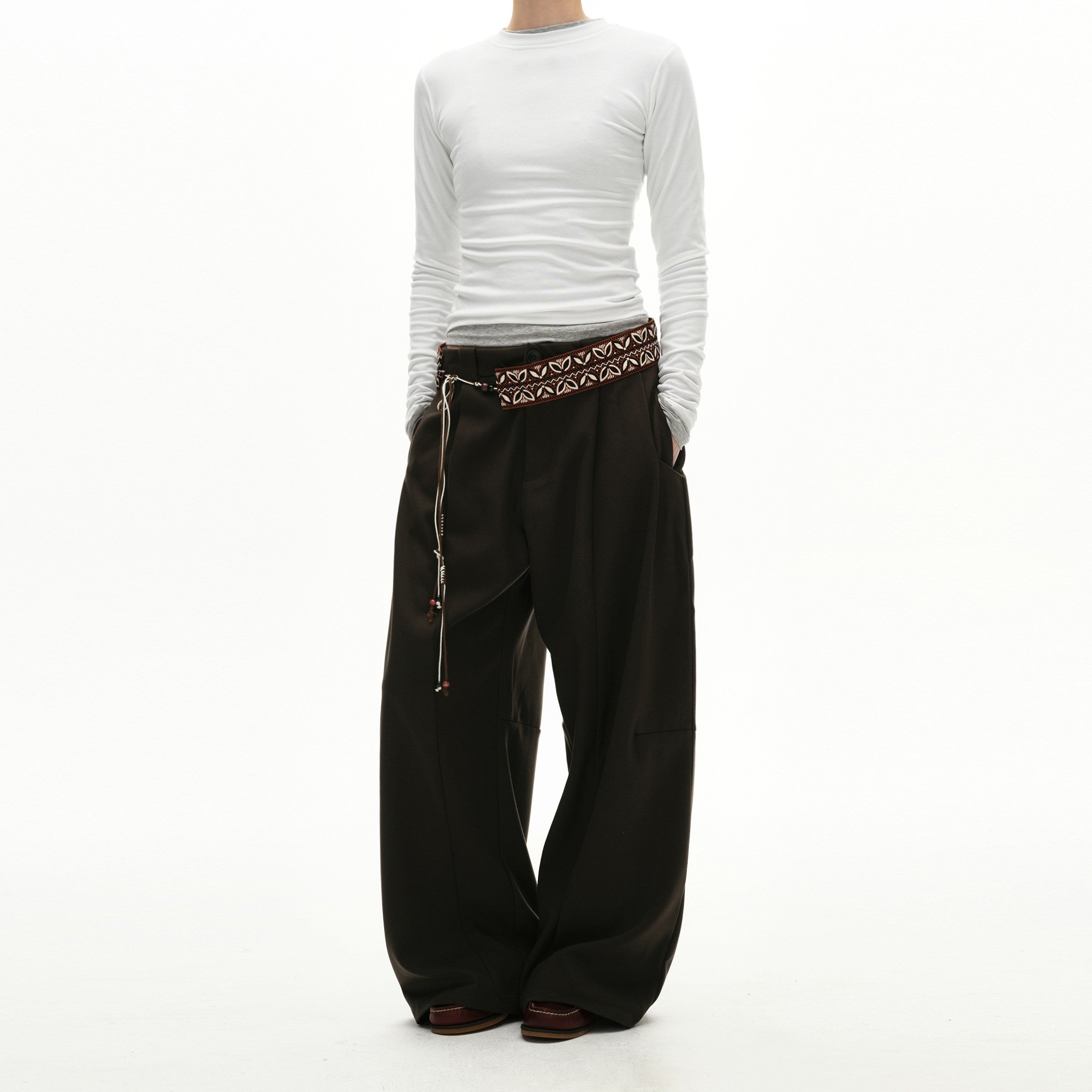 Noiré Drape Trousers