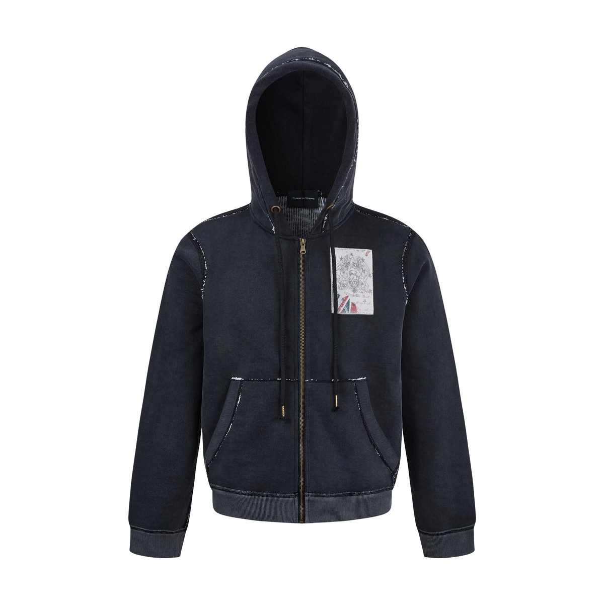Relic Appliqué Zip Hoodie