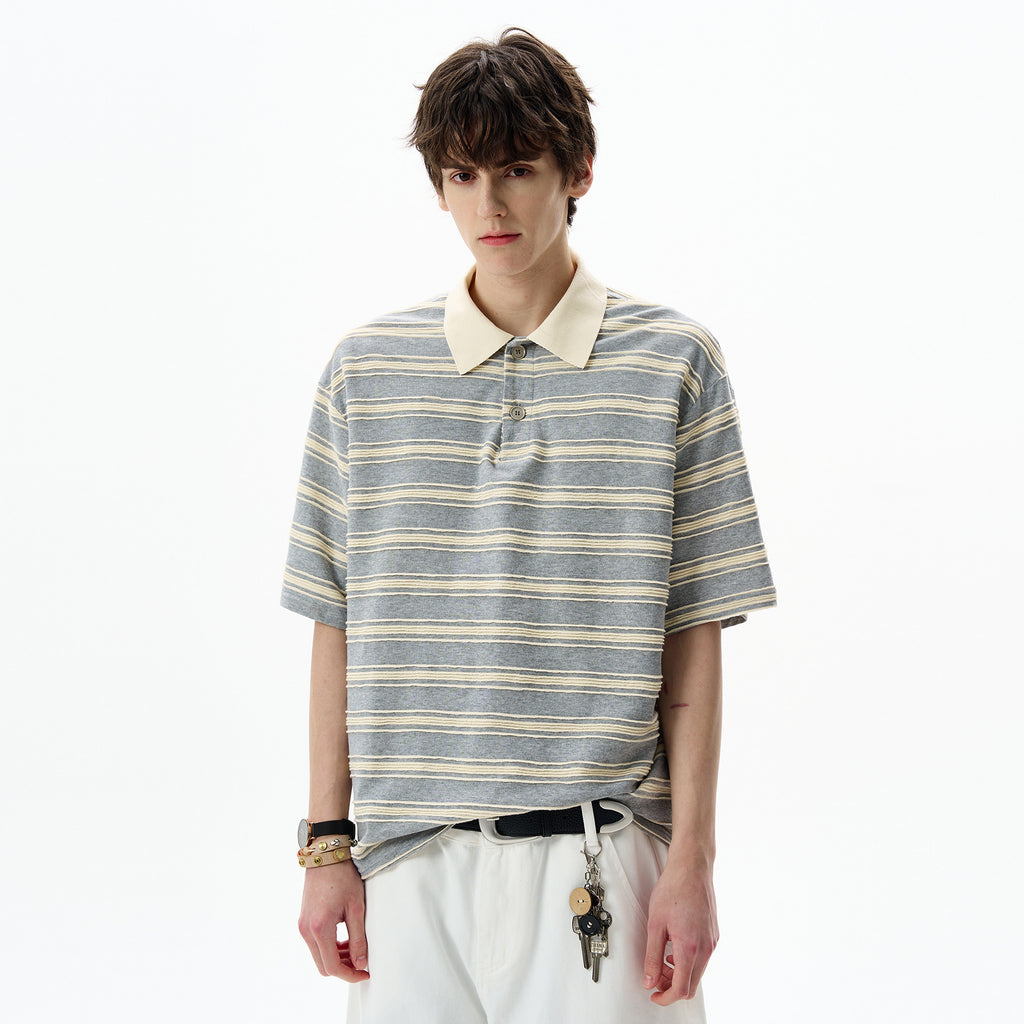 Montere Stripe Polo