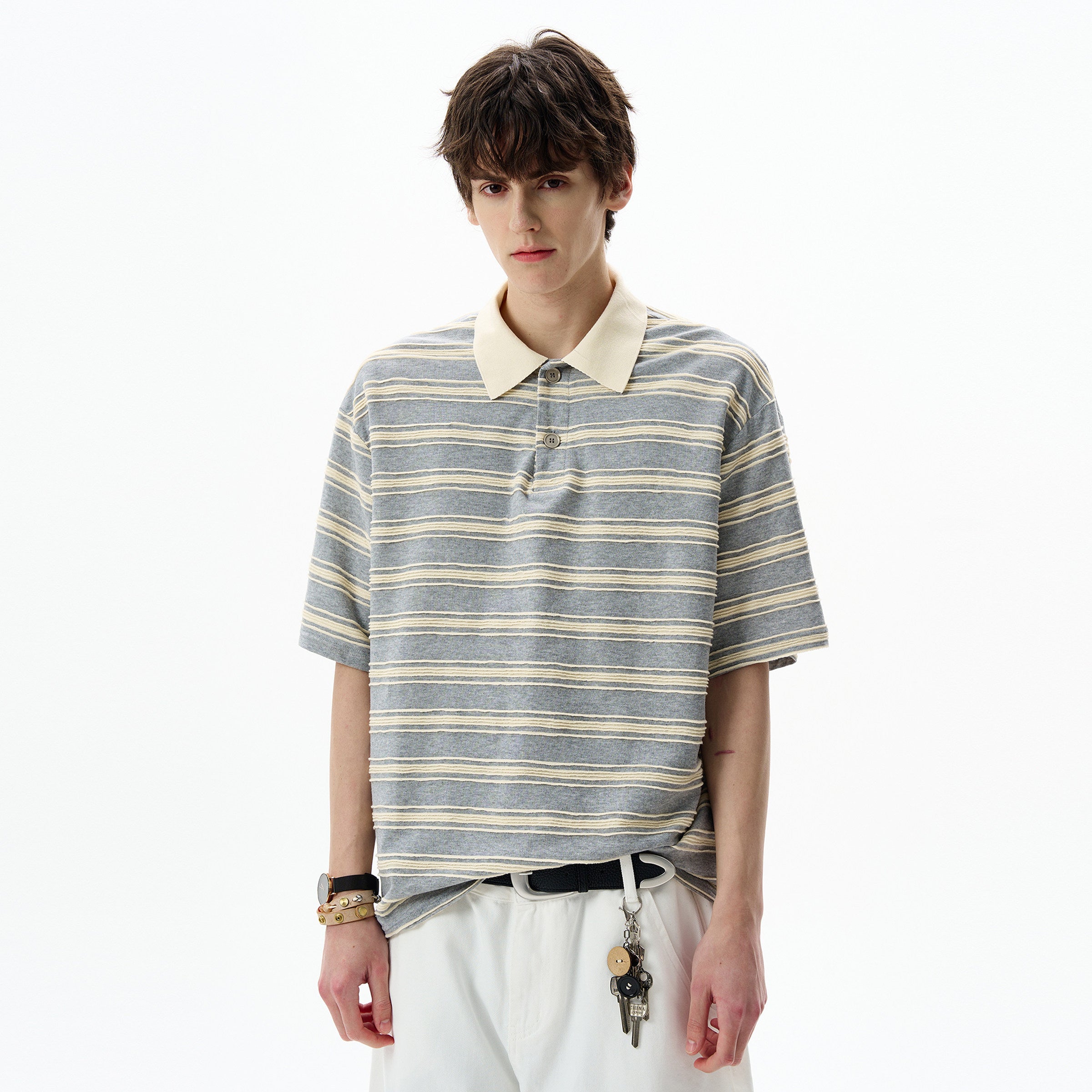 Montere Stripe Polo