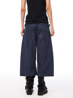 Anchor Cropped Denim