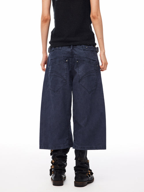 Anchor Cropped Denim