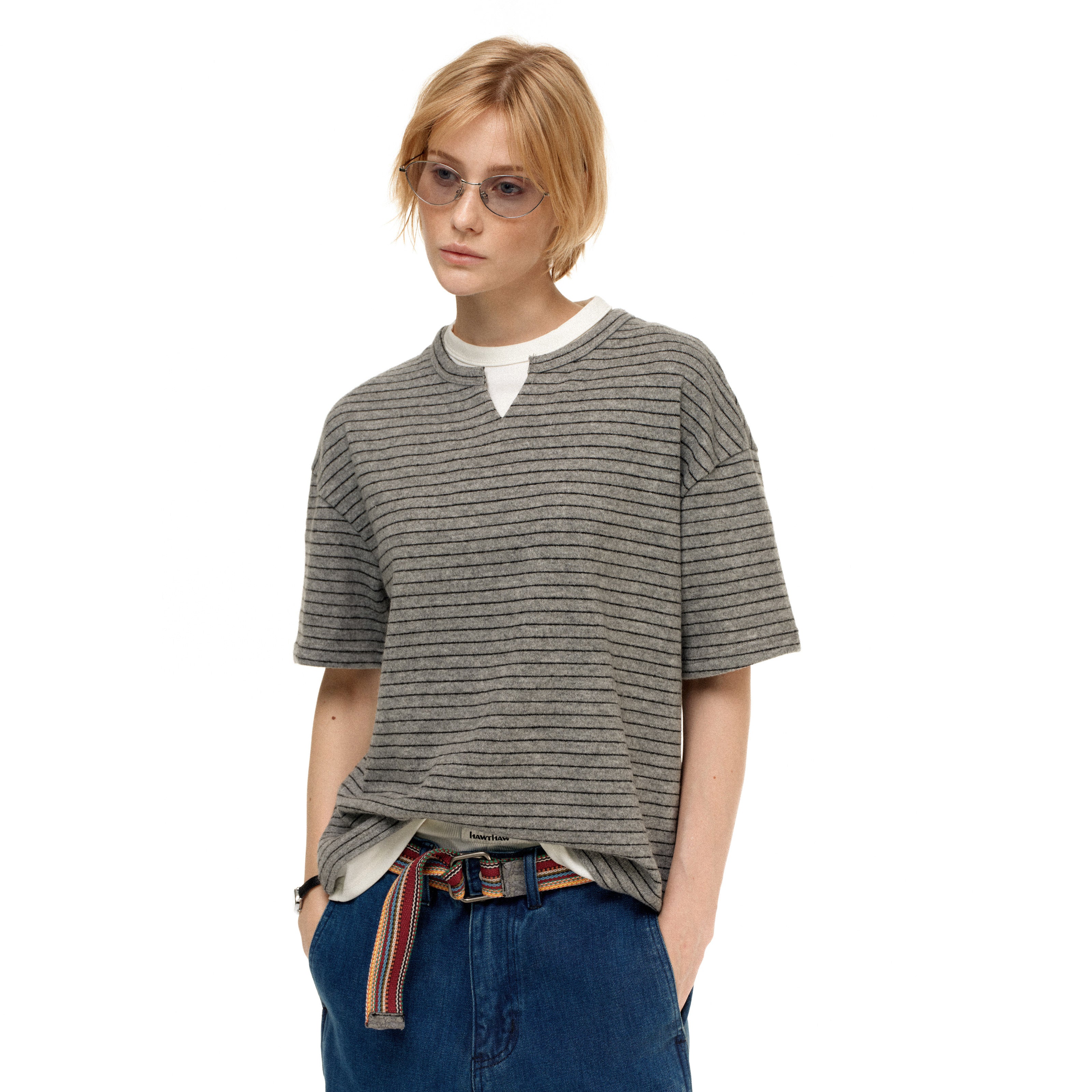 Soren Layered Stripe Tee