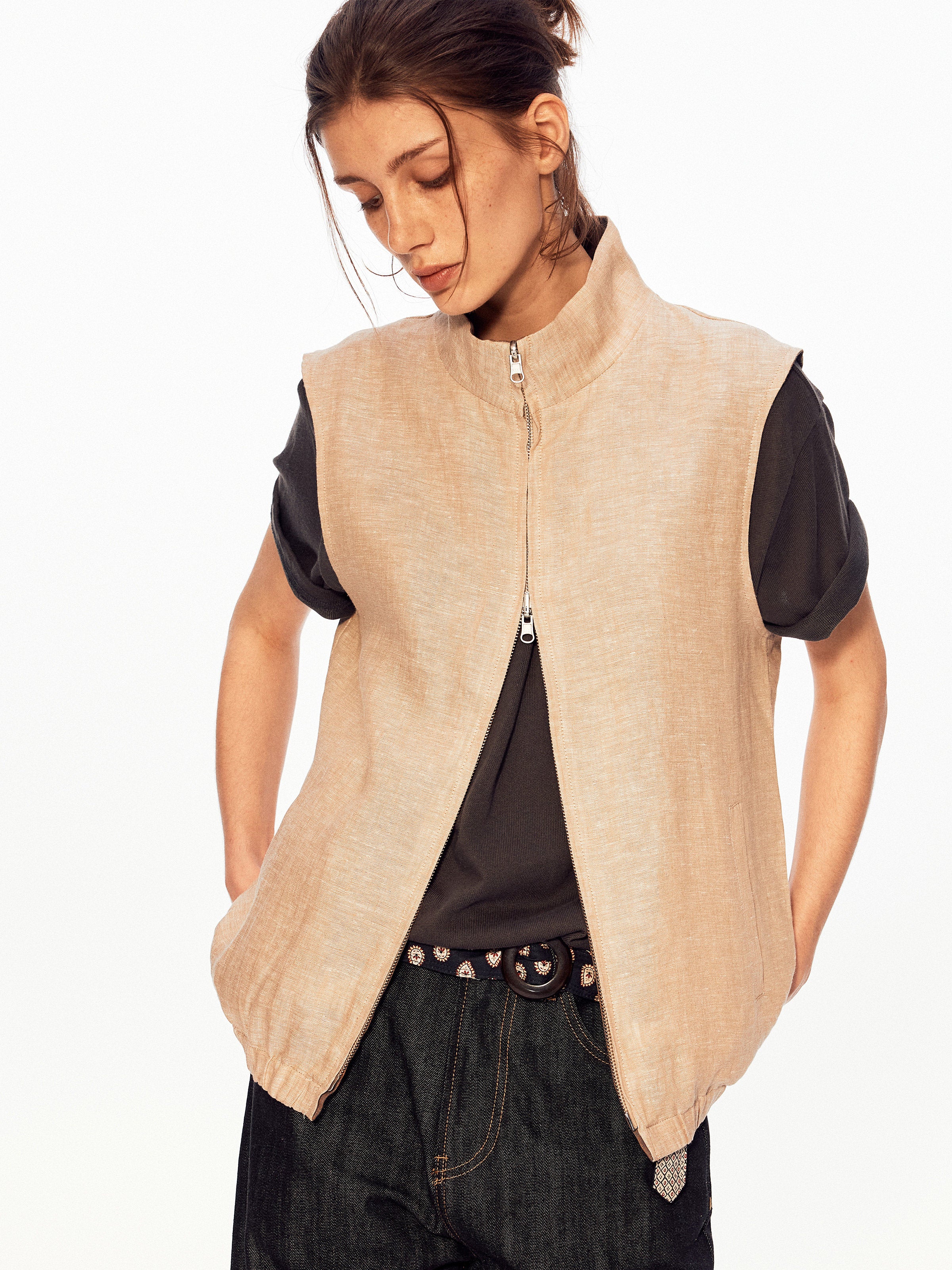 Nomad Linen Vest