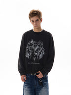 Ruin Crest Graphic Crewneck