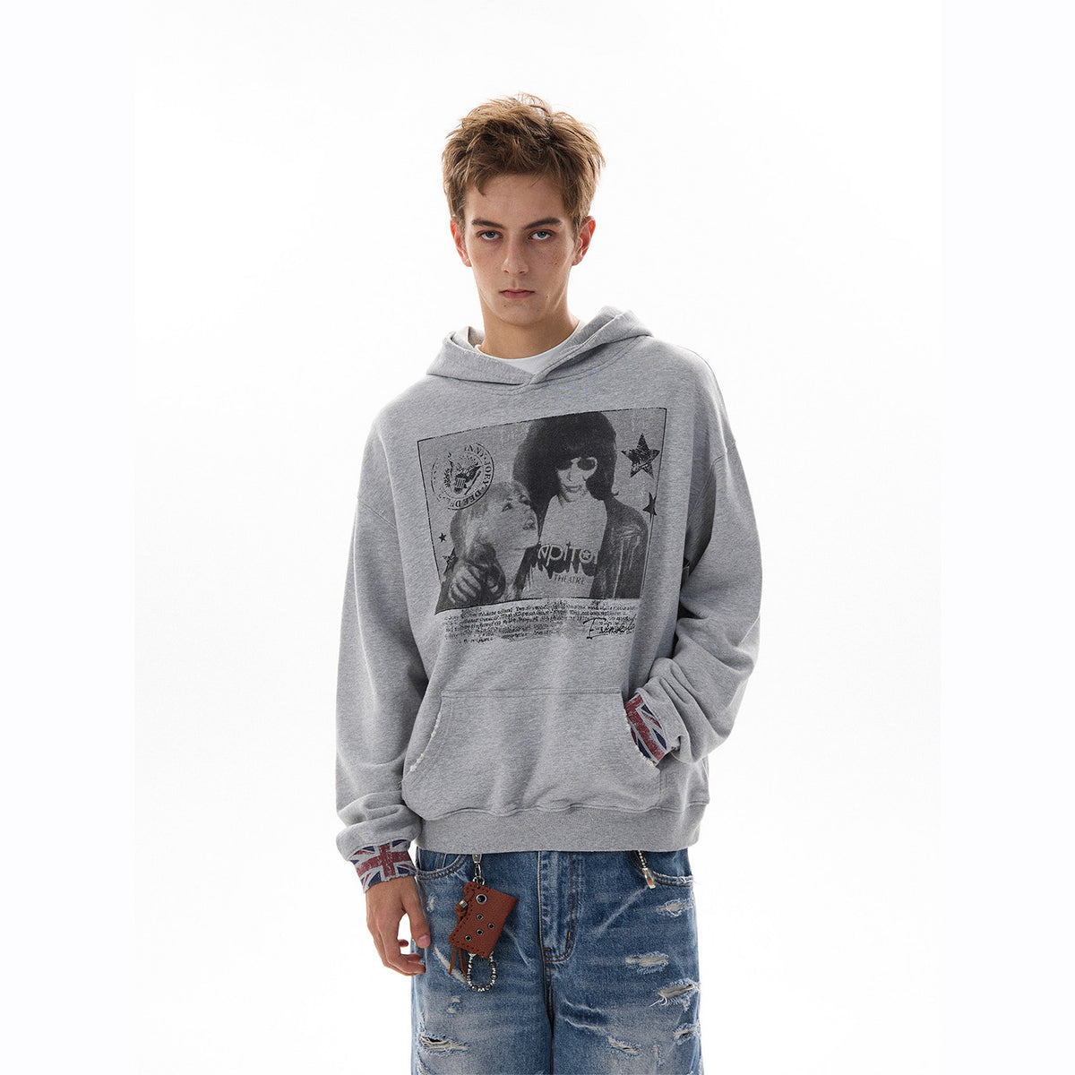 Static Riot Graphic Hoodie