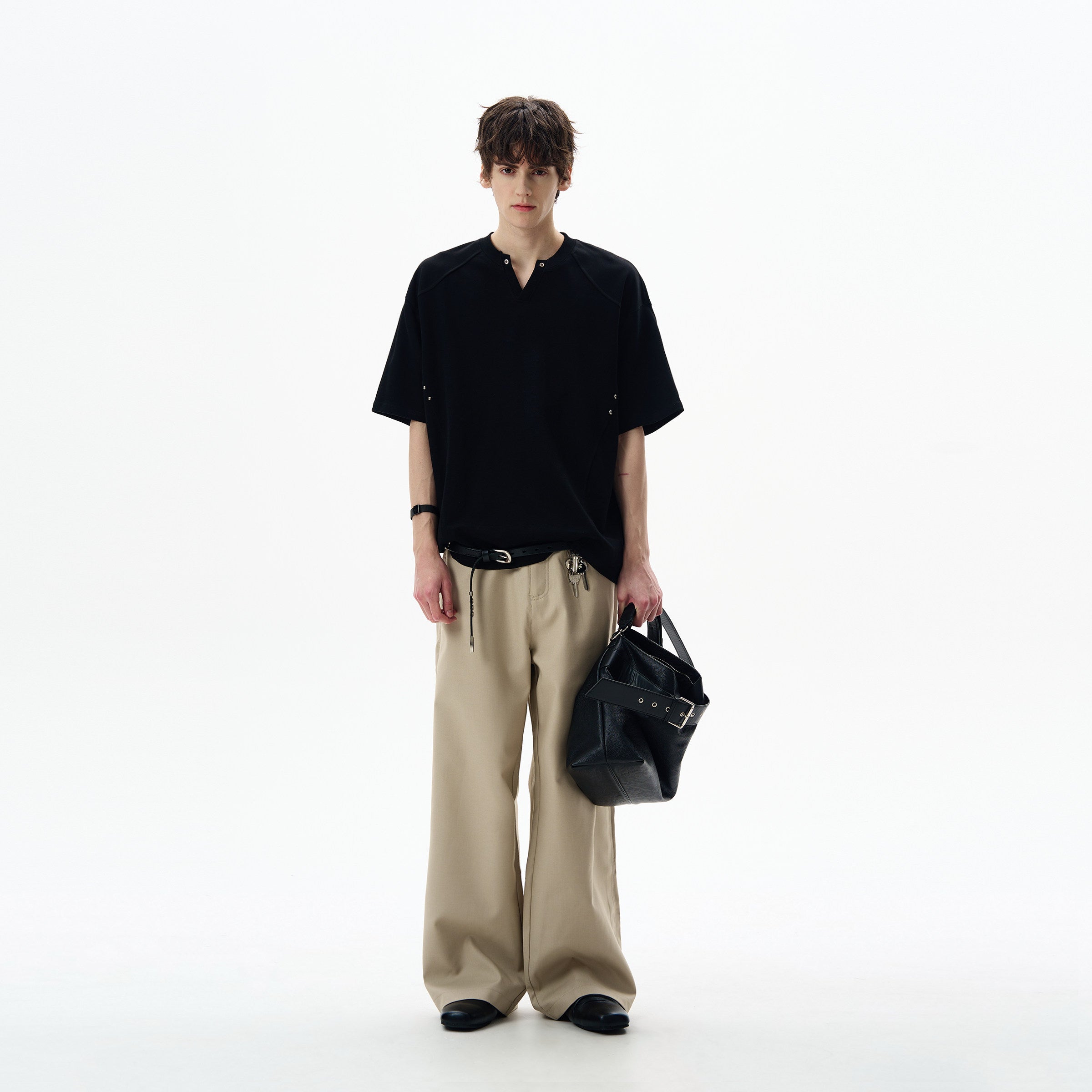 Aven Split-Collar Tee