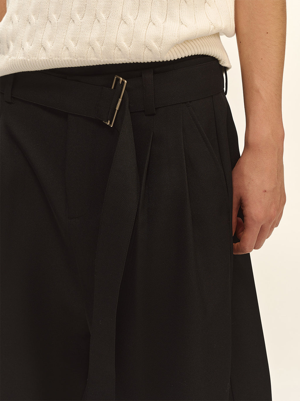 Noir Arc Bermuda Shorts