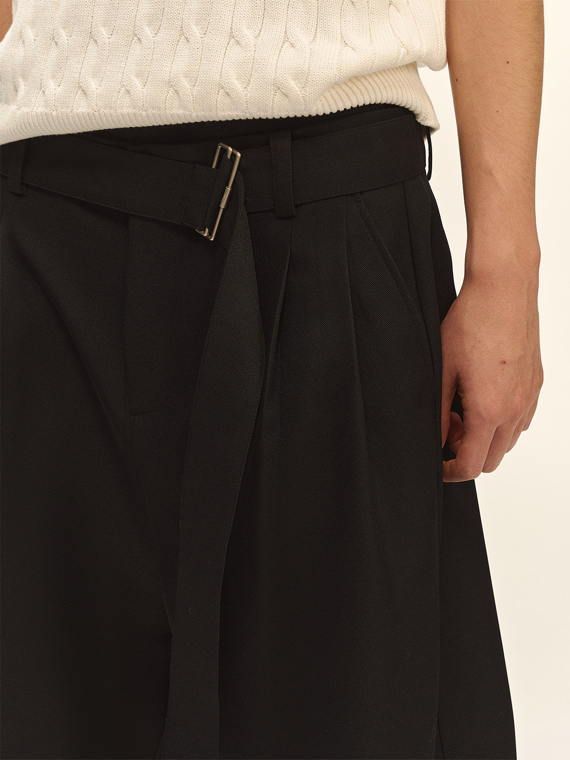 Noir Arc Bermuda Shorts