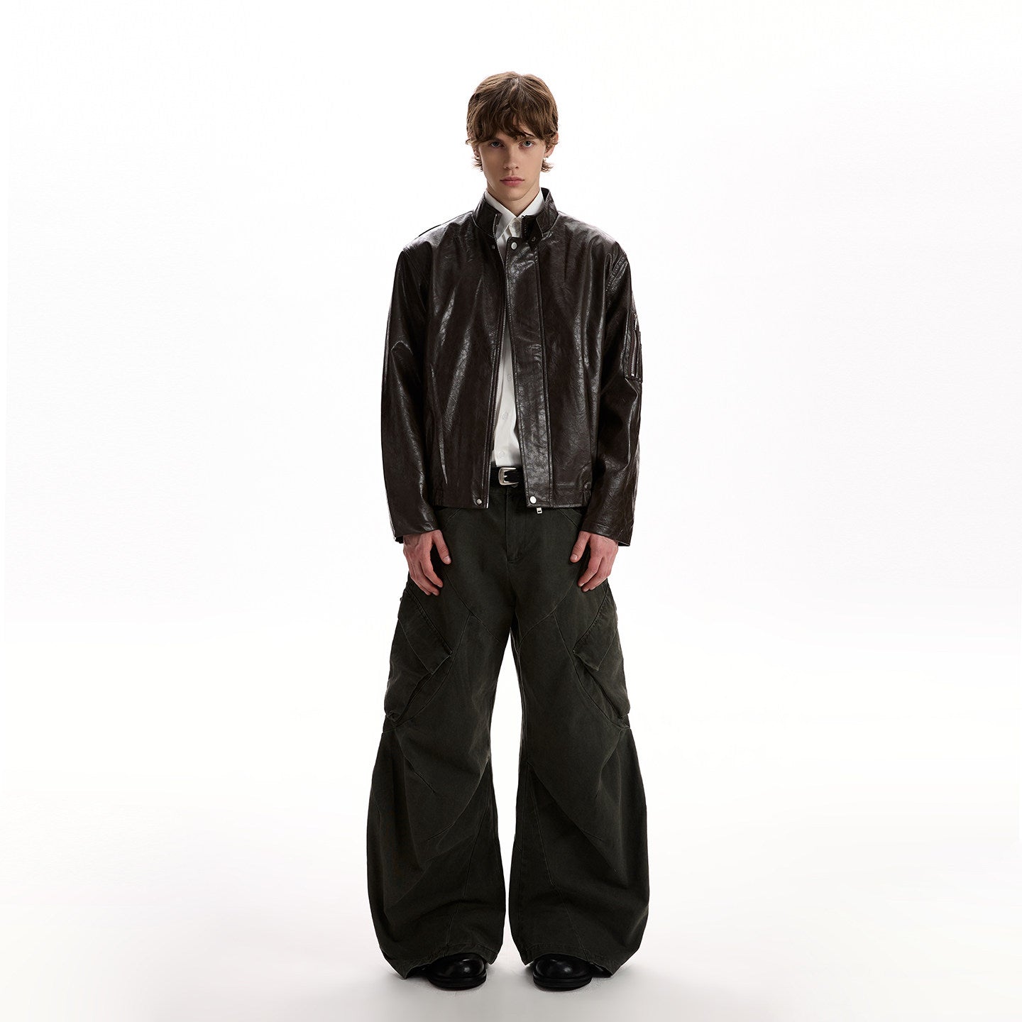 Café Leather Jacket