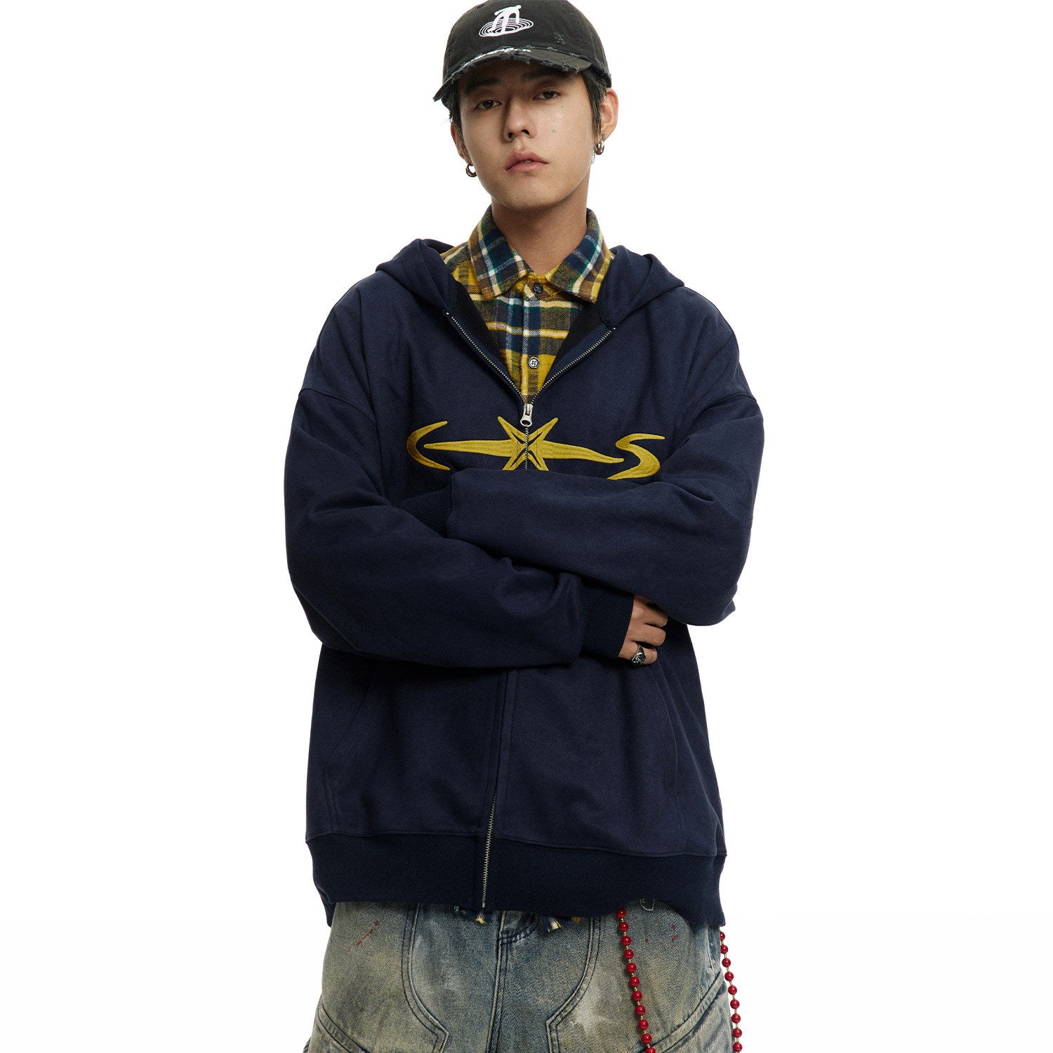 SuedeTouch Zip Hoodie