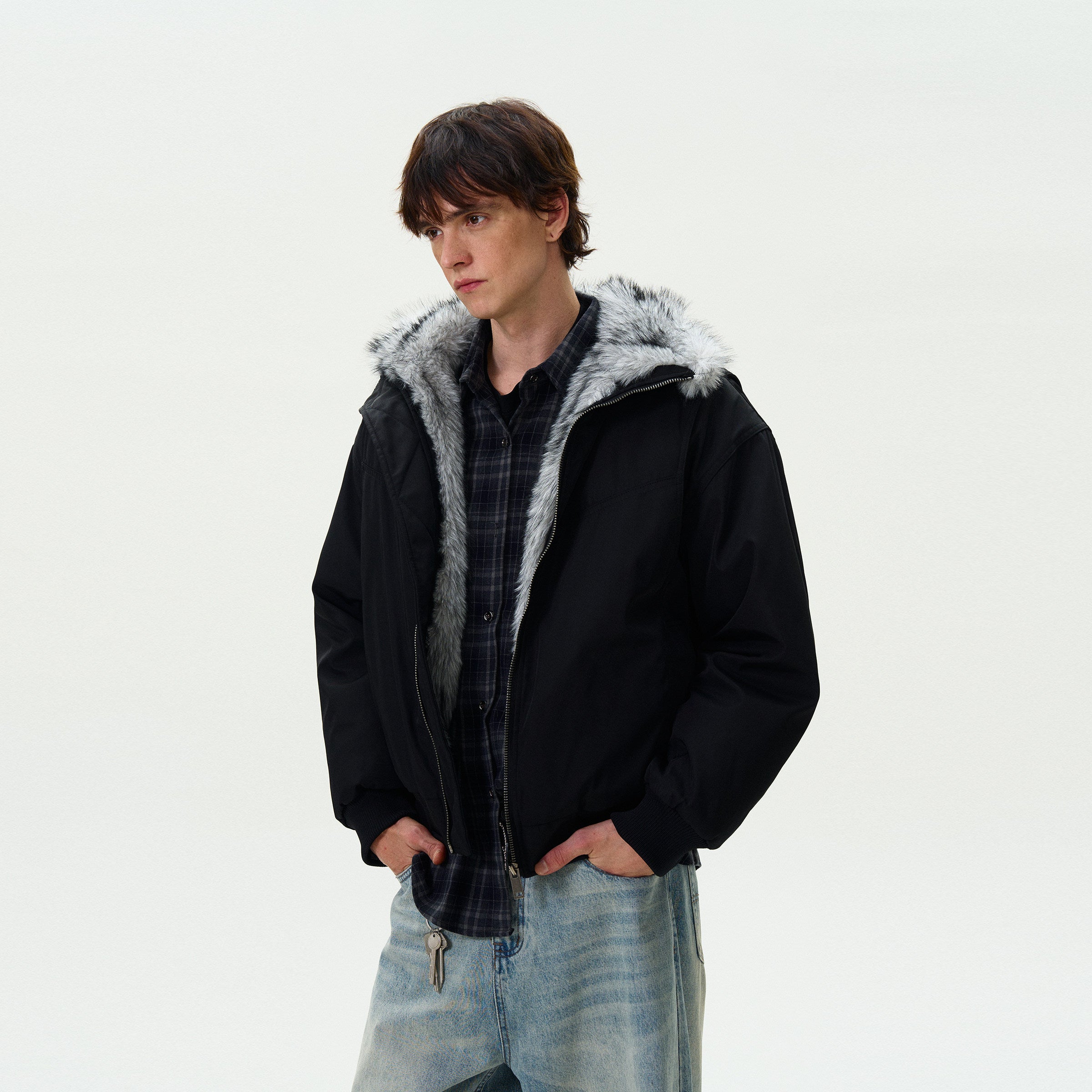 Heritage Line Fur Collar Mountain Jacket