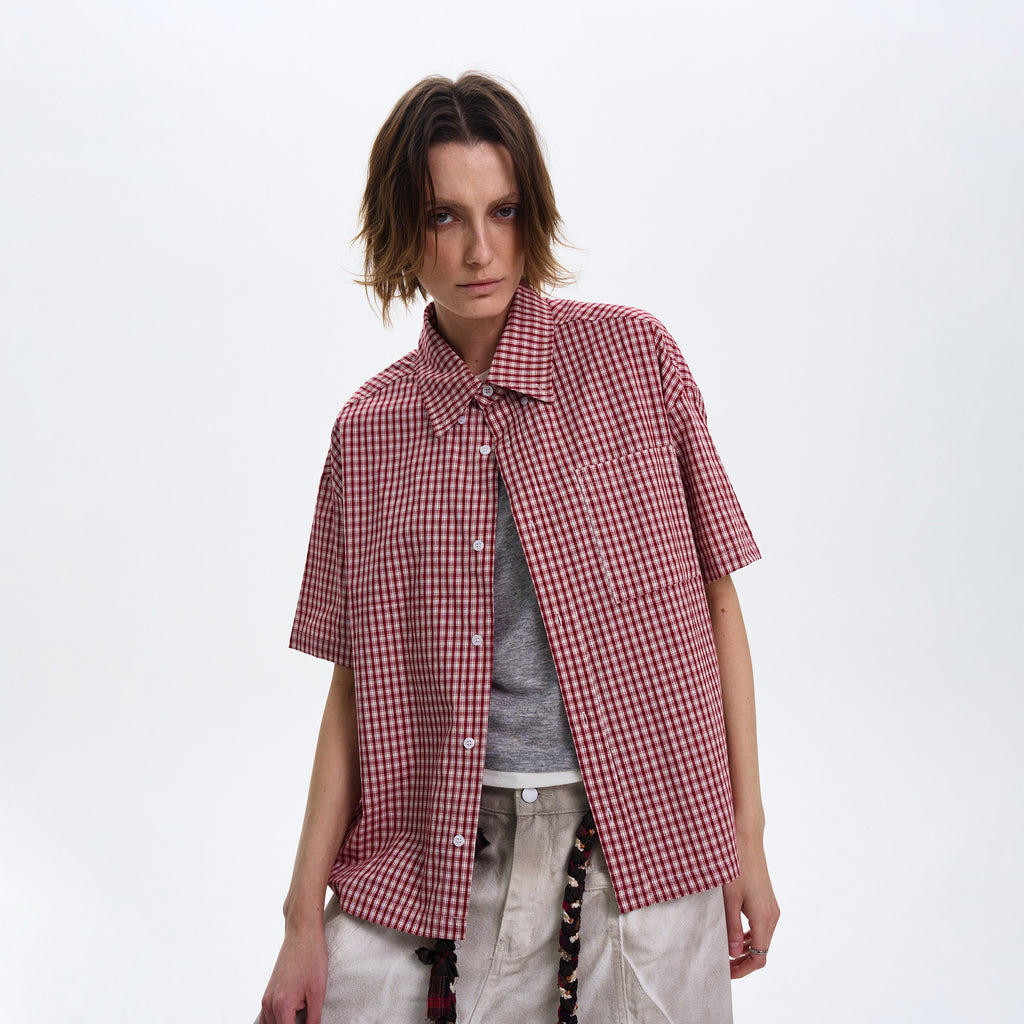 Atelier Crimson Check Shirt