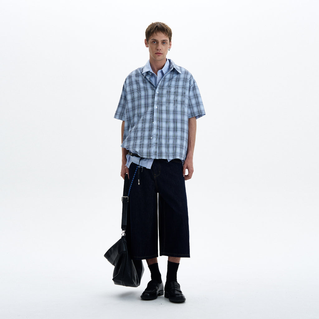 Atelier Seersucker Check Shirt