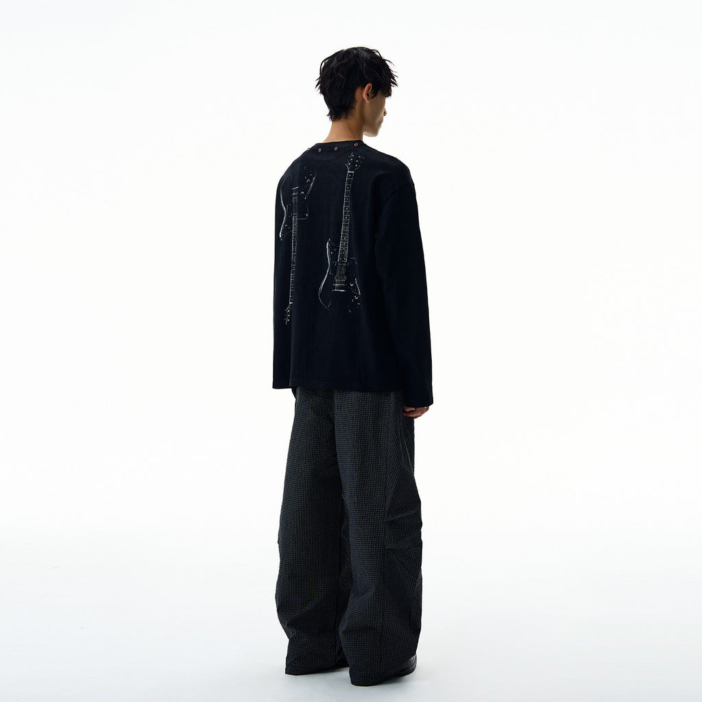 Nocturne Distress Long Sleeve