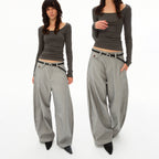 Atelier Striped Wide Leg Trousers
