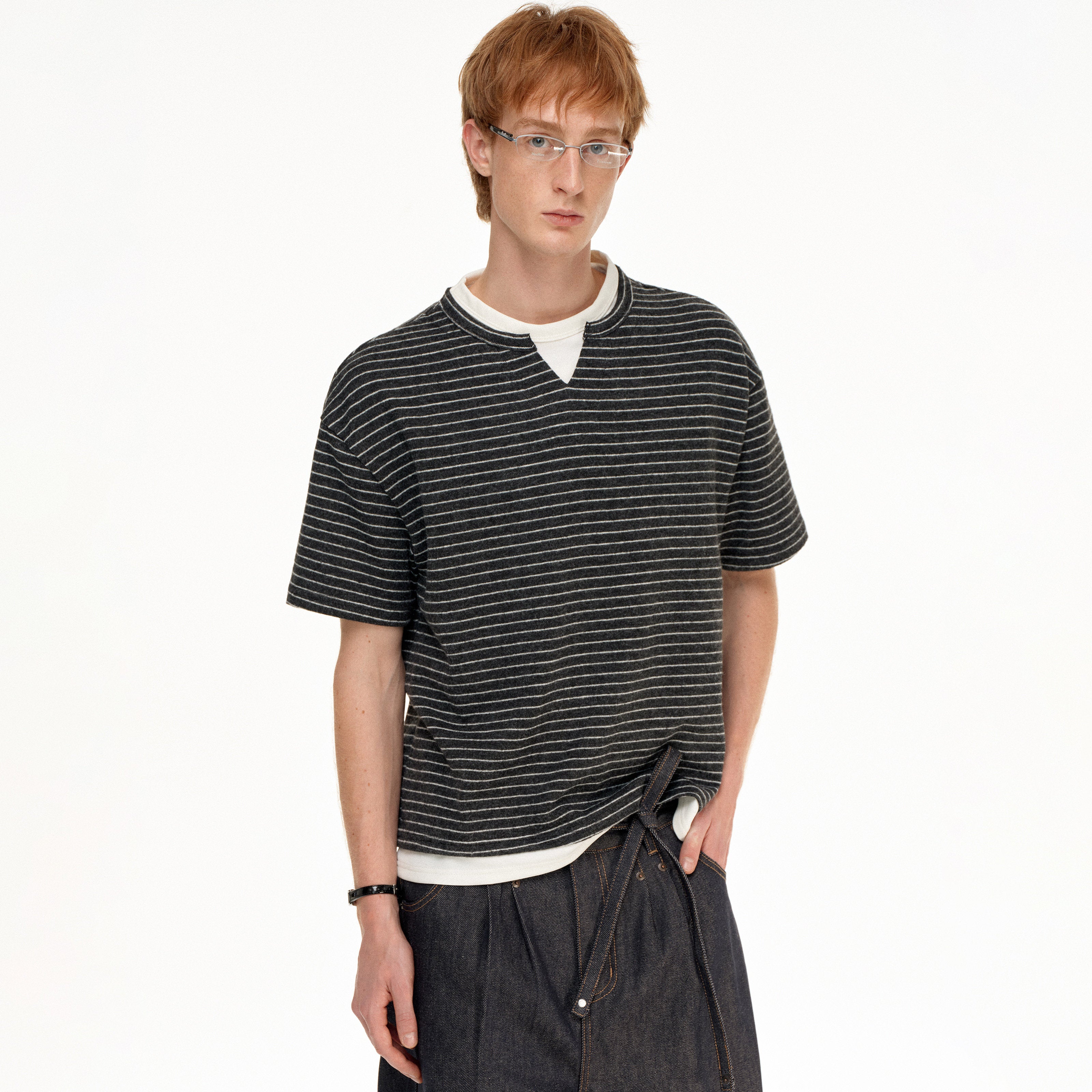 Soren Layered Stripe Tee