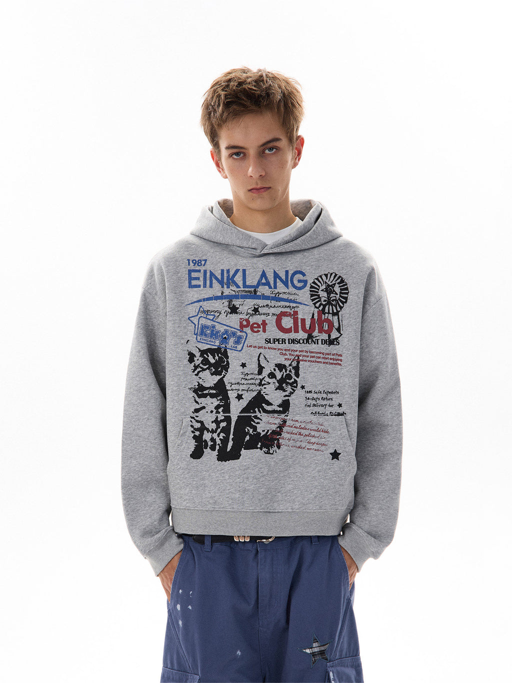 Feral Club Graphic Hoodie