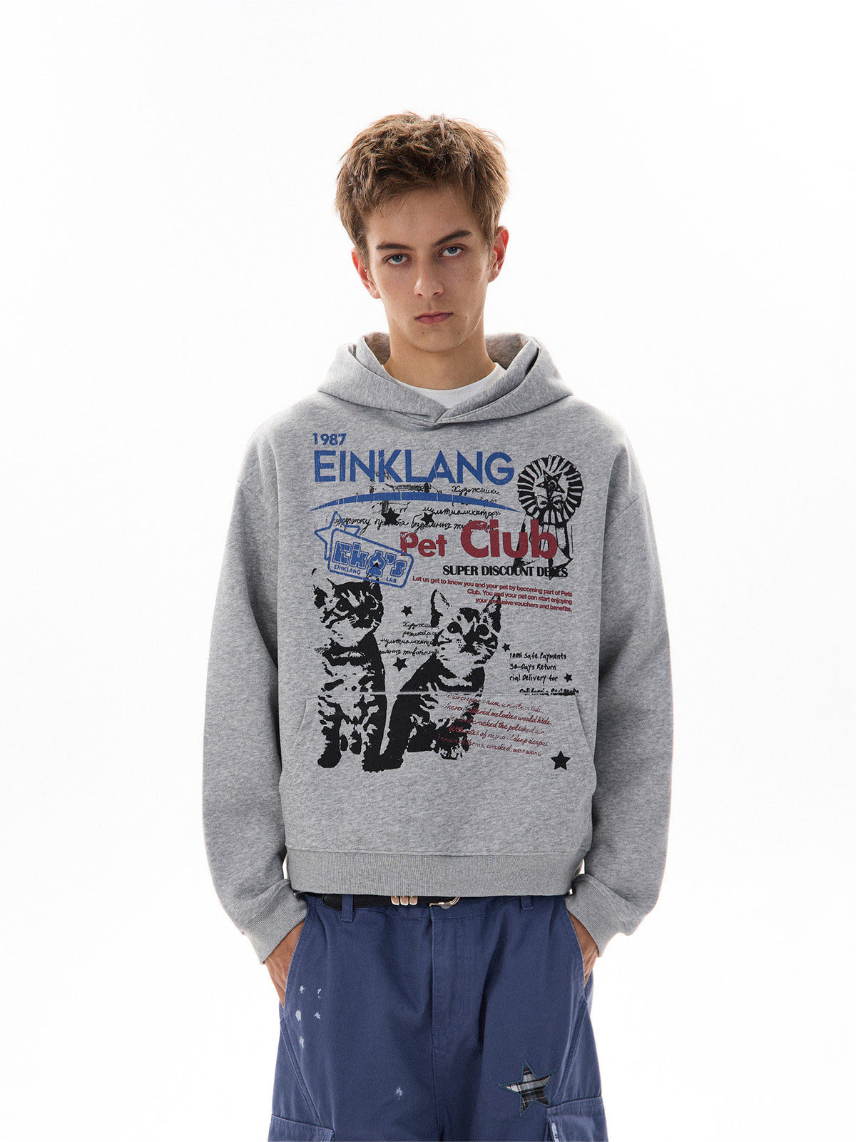 Feral Club Graphic Hoodie