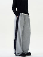 Wide Leg Track Sweatpants