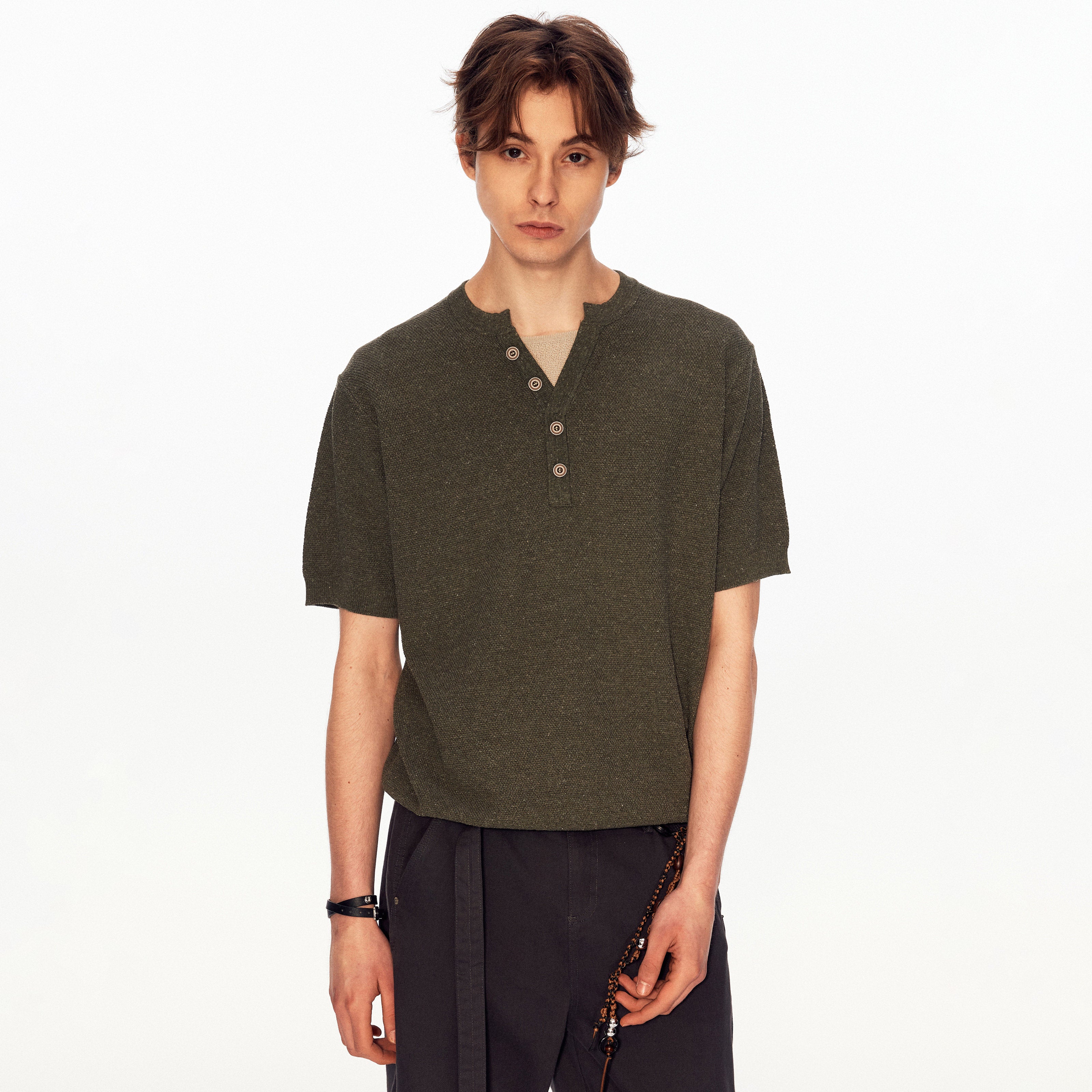Valen Layered Knit Tee