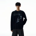 Nocturne Distress Long Sleeve