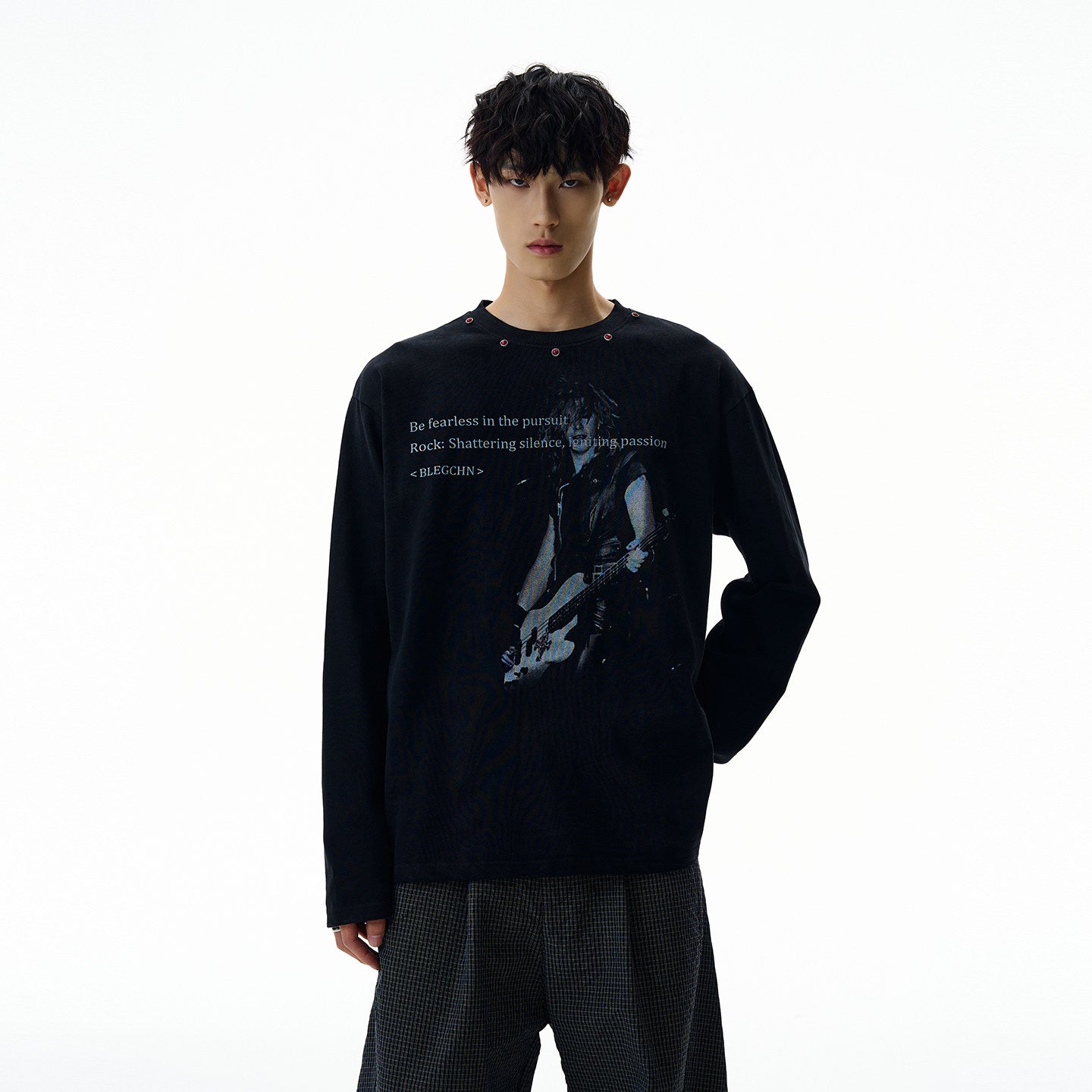 Nocturne Distress Long Sleeve