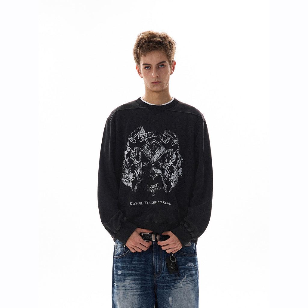Ruin Crest Graphic Crewneck