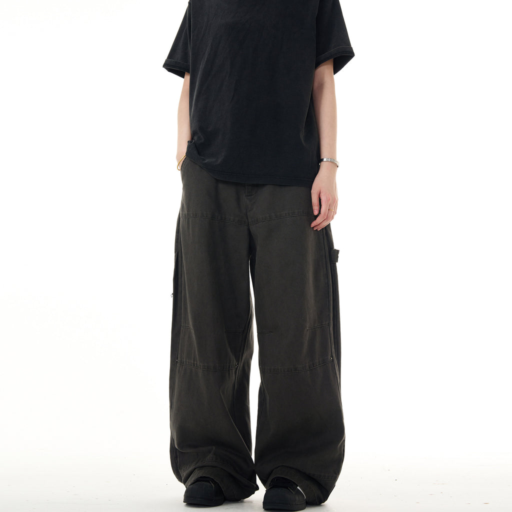 Utility Wide-Leg Cargo Pants